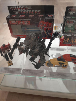 temporary 1980s exhibition in Northampton Museum
